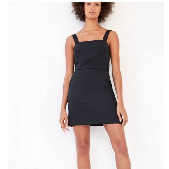 WILFRED ECOULEMENT DRESS GRANITE BLUE SIZE 4 - Picture 1 of 10